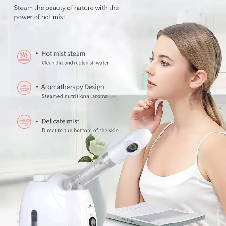 HydraGlow – Relaxing Facial Steamer 💧