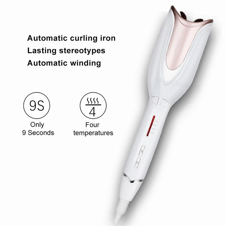 🌟 GlowCurls - Automatic Hair Curling Iron 🌟