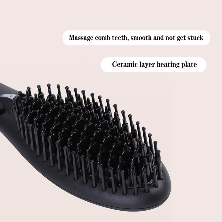 🌟 Kemei - Hot Comb Straightener 🌟