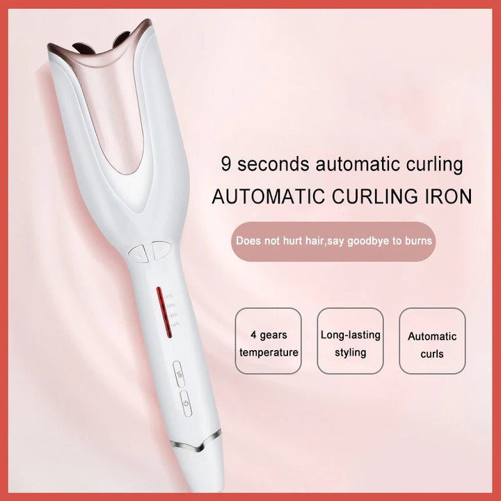 🌟 GlowCurls - Automatic Hair Curling Iron 🌟